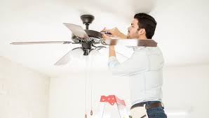 I never have a problem replacing an old fixture but now i'd michelle asks: Fan Installation Repair In New Jersey Dk Electrical Solutions