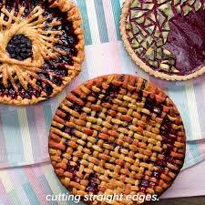 Blueberry Geometric Spoke Pie Video Receta Videos De Comida Comidas Dulces Y Ideas De Comida