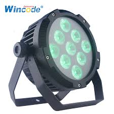9 18w 6 In 1 Color Battery Powered Stage Lights For Events Wedding Led Uplighting