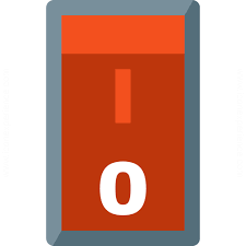 This designation will sometimes be seen as i/o or as the i and o characters on top of each other as a single character, as in the following photo. Iconexperience G Collection Switch 2 Off Icon