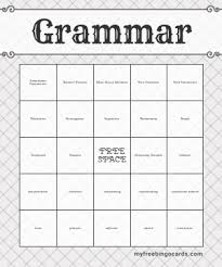 Discover (and save!) your own pins on pinterest. Grammar Bingo