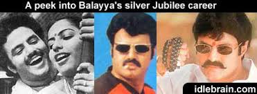 Telugu Cinema - Research - Analysis - A PEEK INTO BALAYYA&#39;S SILVER JUBILEE CAREER - Ravi Suryadevara - balayya-25years