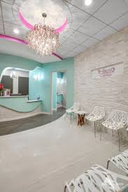 Sweet And Elegant Reception Area Dental Office Design By Arminco Pediatric Dental Office Design Dental Office Design Receptions Dental Office Design Interiors
