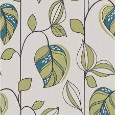 Wilko Leaf Green And Teal Wallpaper Teal Wallpaper Leaf Wallpaper Wallpaper