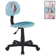 La meilleure chaise de bureau iconique: Chaise De Bureau Pour Enfant Unicorn Revetement Synthetique Avec Motif Licorne Mobil Meubles