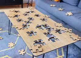 8% coupon applied at checkout. Unique Jigsaw Puzzle Coffee Table From 139 Geeky Gadgets