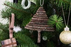 Twig Tree Ornament Easy Christmas Diy Christmas Tree Decorations Diy Diy Christmas Ornaments Christmas Crafts Diy