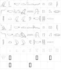 Date added trending popularity alphabetically number of styles. Ancient Egyptian Hieroglyphs Font Download