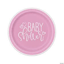 Buy today & save plus get free shipping offers at orientaltrading.com! Pink Hearts Baby Shower Paper Dinner Plates 8 Ct Oriental Trading