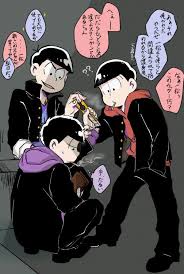 twitter 松 イラスト マフィア松 漫画 おそ