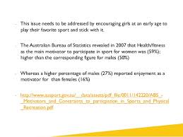 Women have been oppressed since ages, and sadly, there is still more. Gender Inequality And Sports