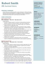 Free download this human resources resume sample now! Hr Assistant Resume Samples Qwikresume