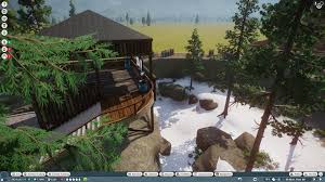 Built A Beautiful Watchtower Above My Snow Leopard Habitat Guests Refuse To Go Near It Planetzoo Snow Leopard Habitat Watch Tower Habitats