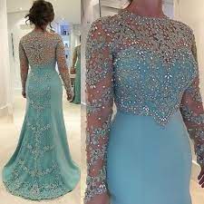 Light Blue Plus Size Mother Of The Bride Dresses Evening Dresses From Dressydances Long Sleeve Evening Dresses Mother Of The Bride Dresses Long Bride Groom Dress