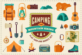 Camping Hiking Flat Icon Set Flat Icons Set Icon Set Flat Icon The trail is primarily used for hiking, running, bird watching, and snowshoeing and is best used from april until october. camping hiking flat icon set flat