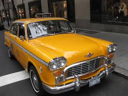 Image result for Federal Yellow 1956 Checker Taxi