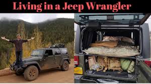 Totalmente nuevo jeep wrangler rubicon 2020!!! Living In A Jeep Wrangler Internal Bed Youtube