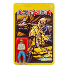Another uniquely crafted eddie depiction adorning the 12 single cover of iron maiden's now classic single bring your daughter… to the slaughter. Eddie Iron Maiden Reaction Action Figure Piece Of Mind Album Art 10