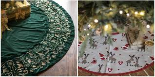 90cm large christmas tree skirt faux fur home xmas floor ornamentparty decor 35from $8.99. Best Christmas Tree Skirts Wicker Willow And Silver Christmas Tree Skirts