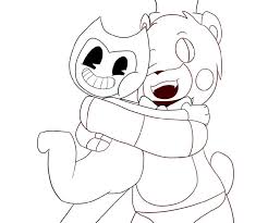 Bendy and the ink machine. Alice The Angel Coloring Pages Novocom Top