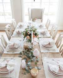 Jan 12, 2021 · for wedding decoration ideas that feel fresh, think from the ground up—literally. 12 Dinner Table Setting Decor Dinner Table Decor Pink Christmas Table Dinner Party Table Settings
