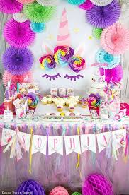 Unicorns Birthday Party Ideas Photo 1 Of 14 Birthday Party Decorations Diy Unicorn Birthday Party Decorations Unicorn Themed Birthday Party