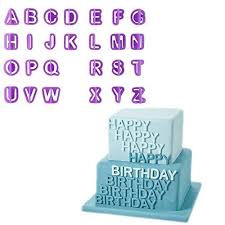 Whitelotous Number Letter Fondant Cake Decorating Set Icing Cutter Mold With Handle You Can Fi Diy Cake Decorating Cake Decorating Set Cake Decorating Tools