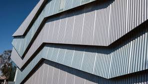 Installation Of Colorbond Fencing In Joondalup And Australia Is Also Common In Joondalup Steel Cladding Metal Cladding Metal Facade