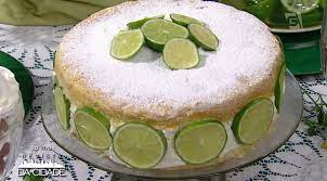 Bolo Mousse De Limao Tv Gazeta