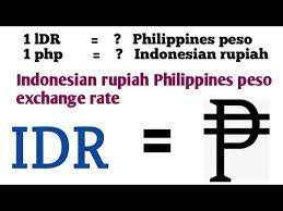 Case 2, you hold indonesian rupiah in ca. Indonesian Rupiah To Philippines Peso Exchange Rate Today Philippines Peso To Indonesian Rupiah Youtube