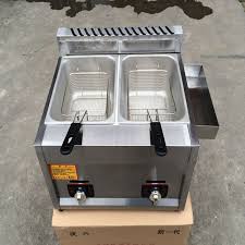 2016 Hot Sale Gas Type Deep Fryer Mini Potato Chip Chicken Frying Machine Zf Commercial Kitchen Commercial Kitchen Design Commercial Kitchen Equipment