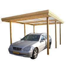 How To Build A Wooden Carport Off Your Existing Garage Wooden Carports Building A Deck Diy Carport