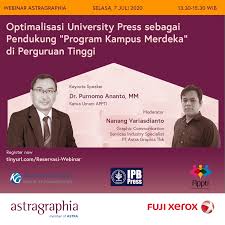 Buku panduan penyusunan kurikulum pendidikan tinggi di era industri 4.0. Astragraphia Supports Optimization Of University Press Towards Program Kampus Merdeka Astragraphia Document Solution