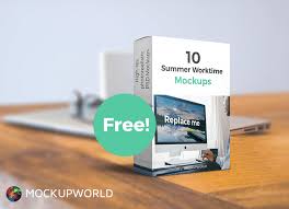 Free 10 Summer Work Mockups Bundle Fribly Free Psd Design 10 Things Mockup Free Psd