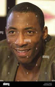 WBO World Cruiserweight Champion Johnny Nelson during a press conference  held in Doncaster. Nelson, will fight Australian Challenger Adam Watt in  their WBO Cruiserweight Championship of the World at the Doncaster Dome