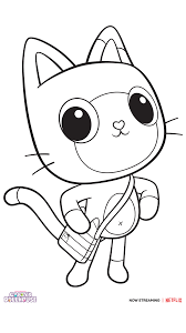 Find dot to dots, exercises for kids and toddlers, illustrations, vector clipart, black and white pictures. Cute Little Drawings Kitten Party Cat Party