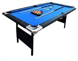 Amazon Com Hathaway Fairmont Portable 6 Ft Pool Table For Families With Easy Folding For Storage Includes Ball Portable Pools Portable Pool Table Pool Table