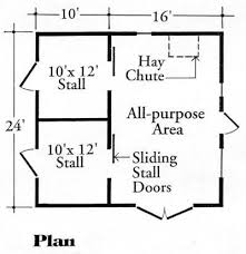 Small Barn Floor Plans Barn Plan N Hd5 Plans Include A Complete Materials List Barn Layout Horse Barn Plans Barn Plan