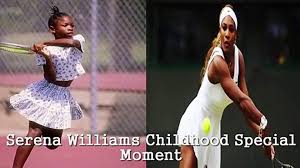 Serena was born in saginaw and she was the youngest daughter to their parents. 268 Serena Williams Serena Williams Childhood Special Moment Video Dailymotion