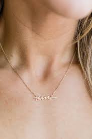 Dazzling Days Mama Necklace Gold Mama Necklace Gold Necklace Initial Bracelet Gold