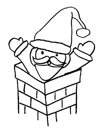 Coloriages à imprimer et dessins à imprimer. Coloriages De Noel 17 Pere Noel Cheminee Noel Tete A Modeler