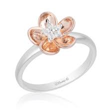 See more ideas about disney live action, disney enchanted, enchanted. Disney Accent Mulan Inspired Diamond Ring 10k Rose Gold Enchanted Disney Fine Jewelry