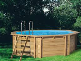 Bwt Mypool Piscine Hors Sol Bois Tropic Octo 505 H120cm
