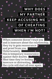 That would only waste your time and require too much follow these steps to know if your wife is cheating on you within five minutes. Why Does My Partner Keep Accusing Me Of Cheating When I M Not