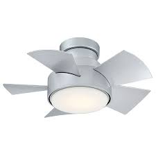 Vox Flush Mount Dc Ceiling Fan With Light By Modern Forms Fh W1802 26l Tt