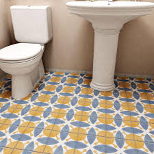 Merola Tile Revival Leaf Encaustic 7 3 4 In X 7 3 4 In Ceramic Floor And Wall Tile Frc8revl The Home Depot Ceramic Floor Floor And Wall Tile Ceramic Mosaic Tile