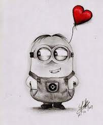 Minion Disney Drawings Sketches Minion Art Minion Drawing