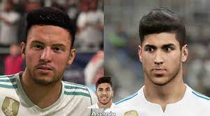 Fifa 18 if asensio player review! The Big Difference Between The Faces Of Real Madrid Players On Fifa And Pes