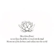 There Is The Mud And There Is The Lotus That Grows Out Of The Mud We Need The Mud In Order To Make The Lot Beautiful Flower Quotes Lotus Flower Meaning