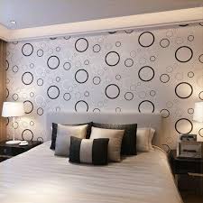 But of course you have to make sure that you pick the right wallpaper for the today, we will be feature bathrooms and powder rooms that have black and white wallpapers in it. Pvc Black White Bedroom Wallpaper For Home Size Roll Rs 85 Square Feet Id 21864356412